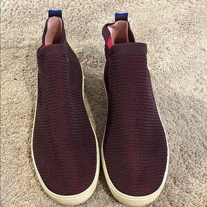 Women’s Rothy’s Purple Plum Slip-On Sneakers 11